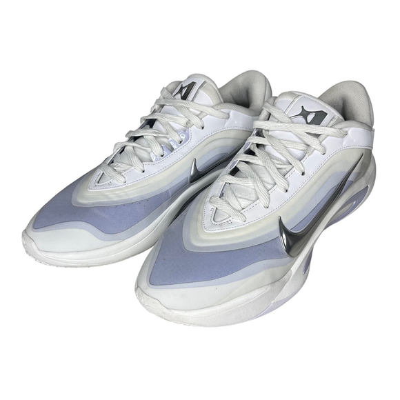 Nike Aja A'One Pearl White Metallic Shoes Size 10.5 Special Release - Picture 4 of 7